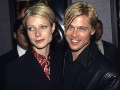 Gwyneth Paltrow and Brad Pitt. Photo: Wire