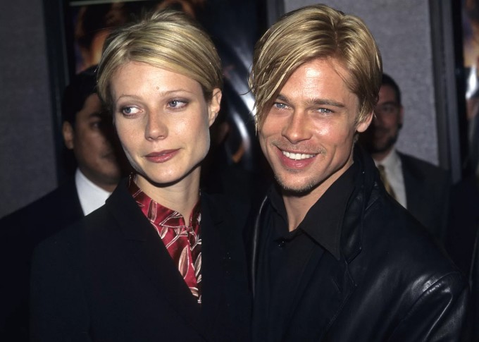 Gwyneth Paltrow and Brad Pitt. Photo: Wire