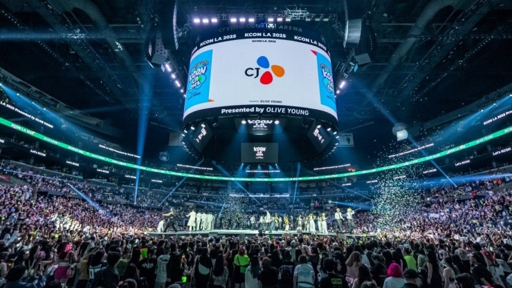 CJ is a leading economic group in Korea, doing business in many fields, including entertainment, and is behind many idol training game shows in Korea.